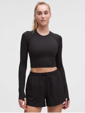 Lululemon Swiftly Tech Cropped Long-Sleeve Shirt 2.0